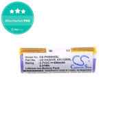 Akku batterie für Philips HS8420, 650mAh, Li-Ion, 3.7V, US14430VR, KR112RRL, HQ
