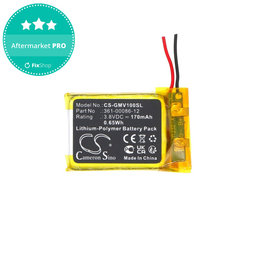 Batterie für Garmin Femix 6s Pro, Venu, 170mAh, Li-Pol, 3.8V, 361-00086-12, HQ