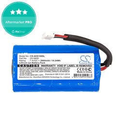 Batterie für Anker Soundcore Boost, 2600mAh, Li-Ion, 7.4V, 2S18650, HQ