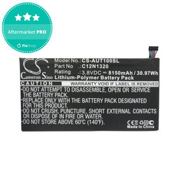 Akku batterie für Asus Transformer Book T100, 8150mAh, Li-Pol, 3.8V, C12N1320, HQ