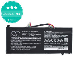 Akku batterie für Acer Aspire Vn7, V15 Nitro, Spin 3, 4600mAh, Li-Pol, 11.4V, AC14A8L, HQ