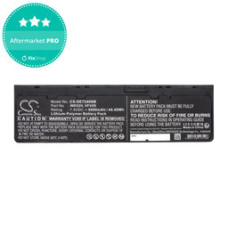 Akku batterie für Dell Latitude E7240, 7250, 12, 6000mAh, Li-Pol, 7.4V, VFV59, HQ