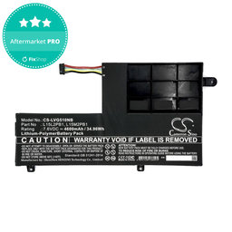 Akku batterie für Lenovo Yoga 510 14, Yoga 510 15, 4600mAh, Li-Pol, 7.6V, L15L2PB1, HQ