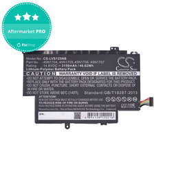 Batterie für Lenovo ThinkPad Yoga 12, Yoga S1, 3150mAh, Li-Pol, 14.8V, 45N1704, HQ