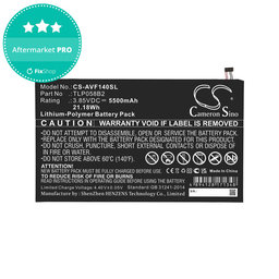 Batterie für Vodafone Tab Prime 7, 5500mAh, Li-Pol, 3.85V, TLP058B2, HQ