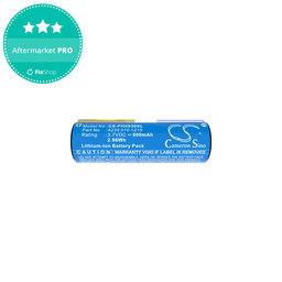 Batterie für Oral-B Genius X, Smart 6000, Philips Diamondclean, Easyclean, 800mAh, Li-Ion, 3.7V, 4235 010 13068, HQ