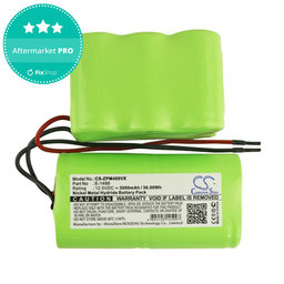 Akku batterie für Zepter PWC 400 Turbohandy, 3000mAh, Ni-MH, 12V, E-1486, HQ