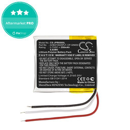 Batterie für Jabra Evolve 65, 80, 250mAh, Li-Pol, 3.7V, AHB472625PLT, HQ