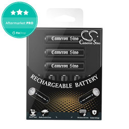 Wiederaufladbare Batterie, CameronSino AA, 8Stk., 2200mAh, Ni-MH, 1.2V, –, HQ