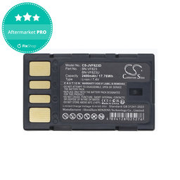 Batterie für JVC EX-Z2000, GR-D720, D740, D750, D770, 2400mAh, Li-Ion, 7.4V, BN-VF823, HQ