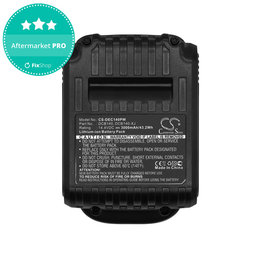 Akku batterie für Dewalt DCB090, XR, 3000mAh, Li-Ion, 14.4V, DCB140, HQ