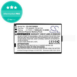 Akku batterie für Flysky FA605, FS-GT2B, FS-I10, 1600mAh, Li-Pol, 3.7V, FS-BA800, HQ