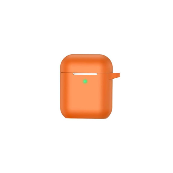 Silikonhülle für AirPods 1 und 2, Orange