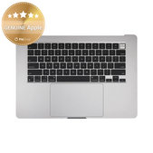 Oberer Tastaturrahmen für MacBook Air 15", A3114 (2024), mit US-Tastatur und Akku, Space Gray, 661-40266, Genuine Apple