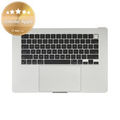 Oberer Tastaturrahmen für MacBook Air 15", A3114 (2024), mit US-Tastatur und Akku, Silver, 661-40267, Genuine Apple