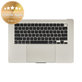 Oberer Tastaturrahmen für MacBook Air 15", A3114 (2024), mit US-Tastatur und Akku, Starlight, 661-40268, Genuine Apple