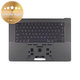 Oberer Tastaturrahmen für MacBook Pro 16", A3403 (2024), mit US-Tastatur und Akku, Space Black, 661-42823, Genuine Apple
