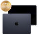 LCD-Display für MacBook Air 13", A3240 (2025), mit Frontglas und Deckel, Midnight, 661-50105, Genuine Apple