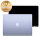 LCD-Display für MacBook Air 13", A3240 (2025), mit Frontglas und Deckel, Sky Blue, 661-50106, Genuine Apple