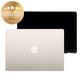 LCD-Display für MacBook Air 15", A3241 (2025), mit Frontglas und Deckel, Starlight, 661-50130, Genuine Apple