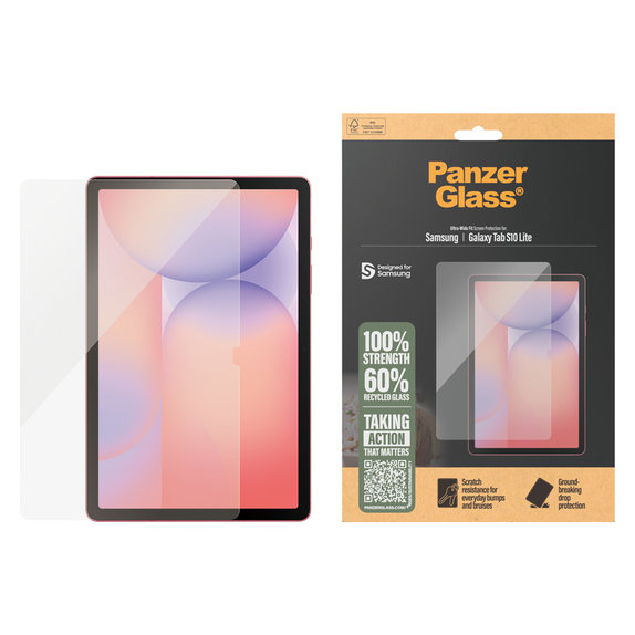 Panzerglas UWF für Samsung Galaxy Tab S10 Lite, Klar, PanzerGlass