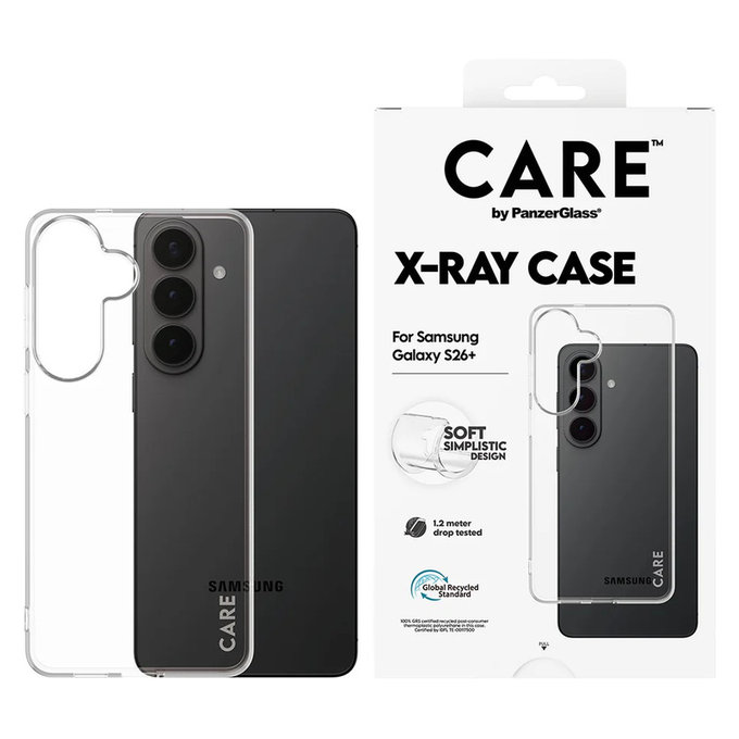 Hülle X-Ray für Samsung Galaxy S26+, Transparent, PanzerGlass