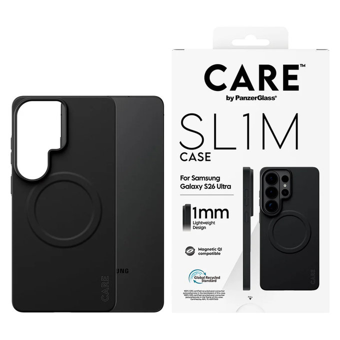 Hülle SL1M für Samsung Galaxy S26 Ultra, Schwarz, PanzerGlass