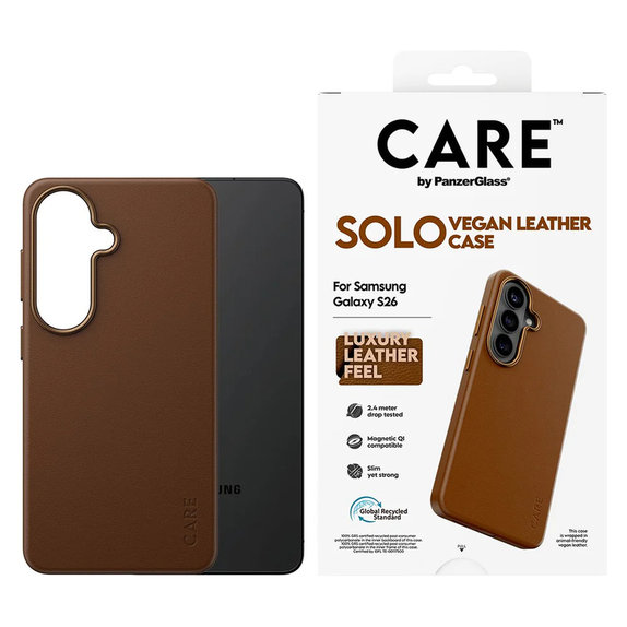 Hülle Solo für Samsung Galaxy S26, Hnedé, PanzerGlass