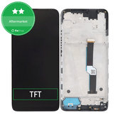 Motorola One Fusion Plus - LCD Display + Touchscreen Front Glas + Rahmen (Black) TFT