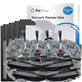 Ersatzteilset für Ecovacs X1 Omni, T10 (2x Hauptbürste, 4x Filter, 4x Seitenbürste, 8x Wischtuch, 4x Staubbeutel)