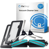 Ersatzteilset für Samsung Jet Bot+ (1x Hauptbürste, 2x Filter, 2x Seitenbürste)