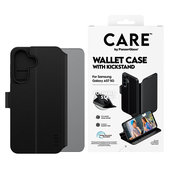 Hülle Wallet Kickstand für Samsung Galaxy A57, Schwarz, PanzerGlass