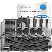Ersatzteilset für Mova P50 Ultra (2x Hauptbürste, 4x Filter, 4x Seitenbürste, 8x Wischtuch, 4x Staubbeutel)