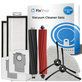 Ersatzteilset für Xiaomi Roborock Q5 Pro, Q8 Max+ (1x Hauptbürste, 2x Filter, 2x Seitenbürste – schwarz, 2x Wischtuch, 2x Staubbeutel)