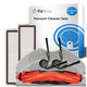 Ersatzteilset für Xiaomi Robot Vacuum S40 (1x Hauptbürste, 2x Filter, 2x Seitenbürste, 2x Wischtuch)