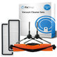 Ersatzteilset für Xiaomi Robot Vacuum X20 Max, X20 Pro (1x Hauptbürste, 2x Filter, 2x Seitenbürste)