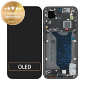 Display für Xiaomi 15T Pro 5G, Black, Touchscreen-Glas mit Rahmen, 5600040O12U00, Genuine Service Pack