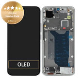 Display für Xiaomi 15T Pro 5G, Gray, Touchscreen-Glas mit Rahmen, 5600050O12U00, Genuine Service Pack