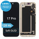 Display Soft OLED 120Hz für iPhone 17 Pro - Touchscreen + Rahmen, DIAGNOSTIC