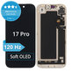 Display Soft OLED 120Hz für iPhone 17 Pro - Touchscreen + Rahmen, DIAGNOSTIC