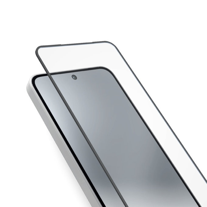 SBS - Gehärtetes Glas Full Cover Für Samsung Galaxy A57, schwarz
