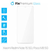 FixPremium Glass - Gehärtetes Glas für Xiaomi Redmi Note 15 5G, Poco M8 5G