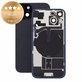 Glas der Rückabdeckung für iPhone 15, Black, Pulled A