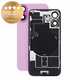Glas der Rückabdeckung für iPhone 16, Pink, Pulled A
