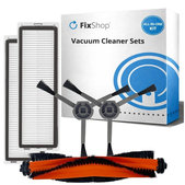 Ersatzteilset für Xiaomi Dreame Bot L10 Pro, D9, D9 Pro, D9 Max, Trouver LDS (1x Hauptbürste, 2x Filter, 2x Seitenbürsten)