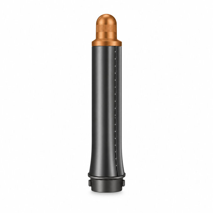 Kurzer Lockenaufsatz für Dyson Airwrap HS01, HS05, 30 mm, Nickel / Copper