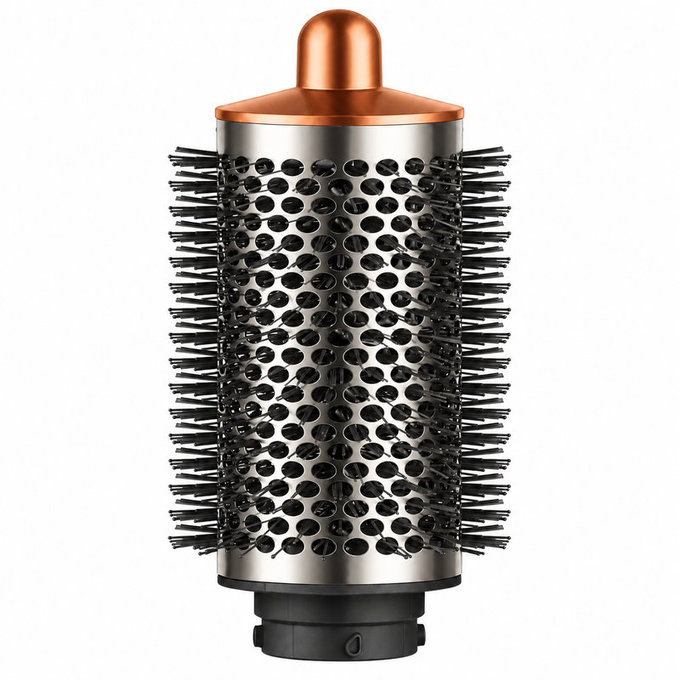 Große runde Volumenbürste für Dyson Airwrap HS01, HS05, Nickel / Copper