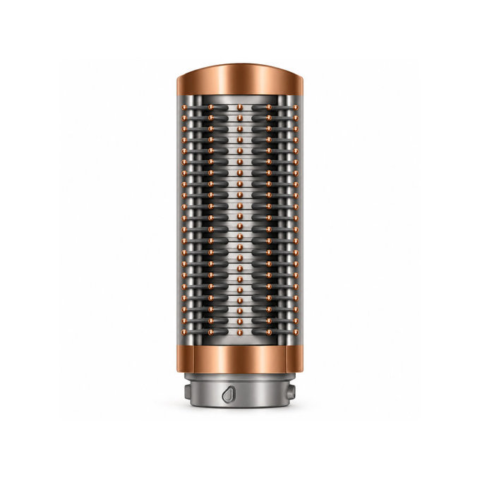 Kleine feste Smoothing-Bürste für Dyson Airwrap HS01, HS05, HS08, Nickel / Copper