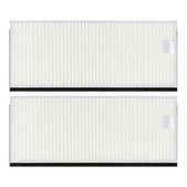 Staubfilter, 2 Stk. für Ecovacs Deebot U2, U2 Pro