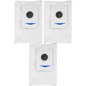 Staubbeutel, 3 Stk., Aktivkohle für Ecovacs Deebot X2-series, X5-series